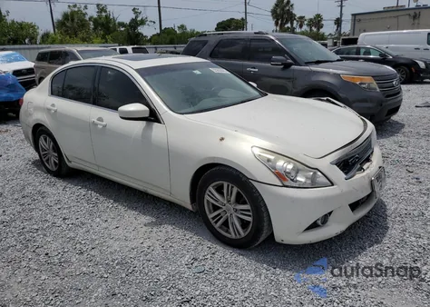 2012 Infiniti G37 Base из США, поврежденный, VIN JN1CV6AP9CM934445